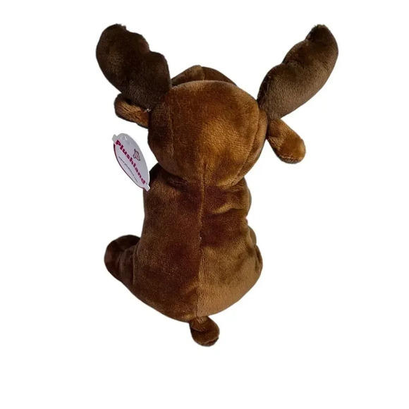 Plushland Moose Plush Animal  Toy New With Tags - Picture 4 of 9